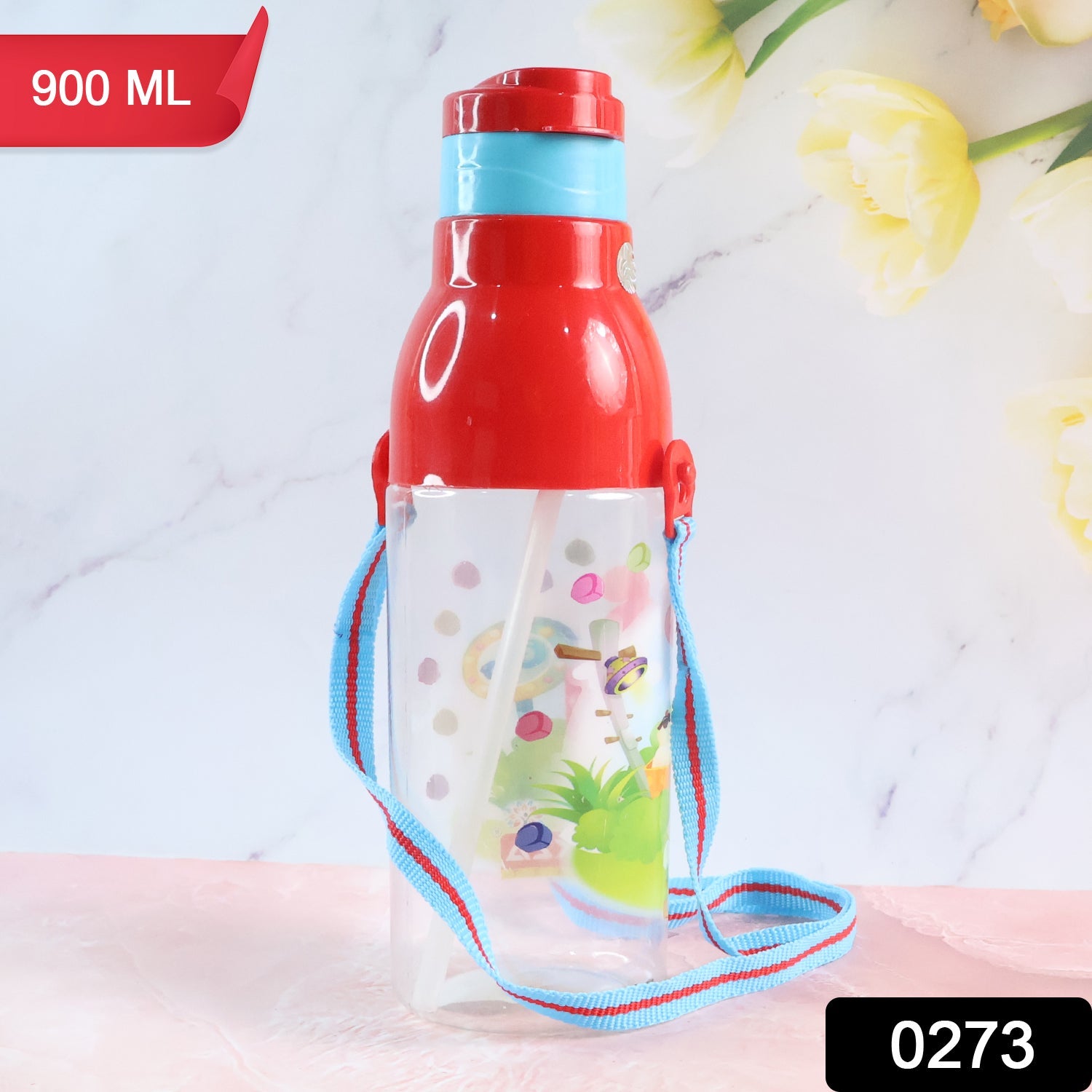 900ml Insulated Water Bottle with Dori & Straw: Leakproof, BPA-Free, Sports Bottle 900ml Insulated Water Bottle with Dori & Straw: Leakproof, BPA-Free, Sports Bottle